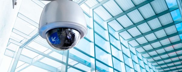 360° bewakingscamera met aansluittechniek