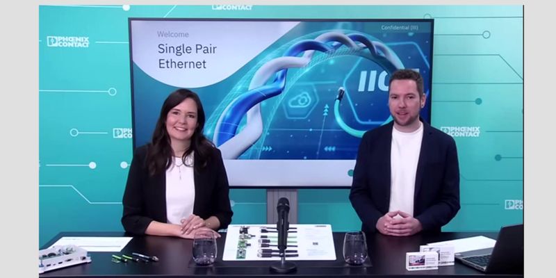 Webinar despre Single Pair Ethernet cu Verena Neuhaus și Tim Kindermann, specialiști în materie de SPE la Phoenix Contact
