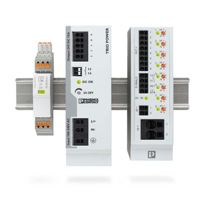 Robust supply solution with an overall width of just 101 mm