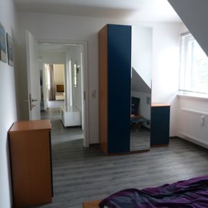 Ferienwohnung Am Wasserlauf, Schlafbereich
