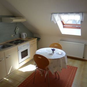 Ferienwohnung Luttmann, Koch- und Essbereich