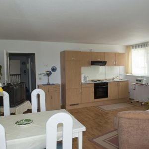 Ferienwohnung Haus Hubertus Blomberg, Ess- und Kochbereich