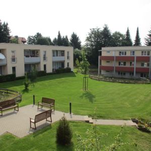 Ferienwohnung Wohnpark Blomberg, Innenhof