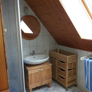 Ferienwohnung Wroben Blomberg, Badezimmer
