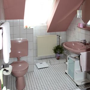 Parkidyll-Badezimmer