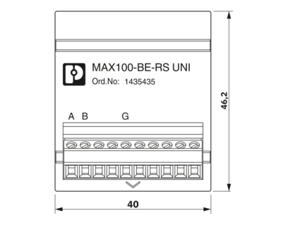 通信模块-MAX100-BE-RS UNI