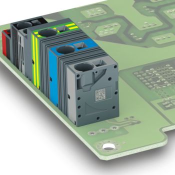 Клема для друкованої плати SPT modular з надрукованим QR-кодом