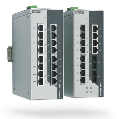 Managed switches FL SWITCH 3000 and FL SWITCH 4000