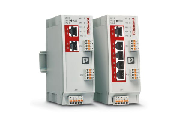 Security routers for the distributed protection and secure remote maintenance of production or machine cells