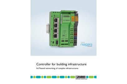 Controller for building infrastructure, IIoT-based networking of complex infraestructures