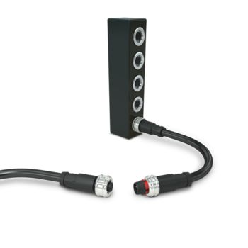 Connectors with push-pull internal and external locking