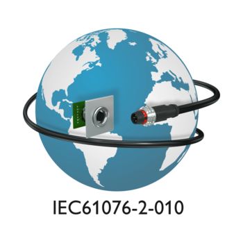 Globe with cable connectors and device connectors