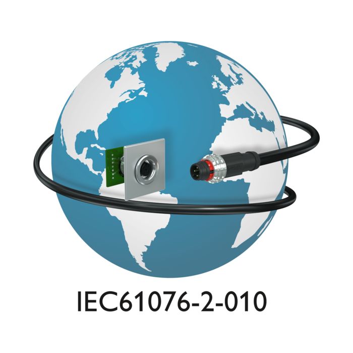 Globe with cable connectors and device connectors