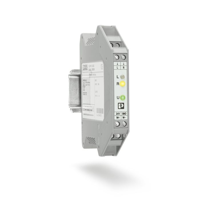 Motor starter for DC motors on the DIN rail
