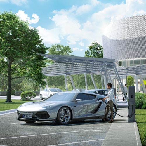 High Power Charging service station