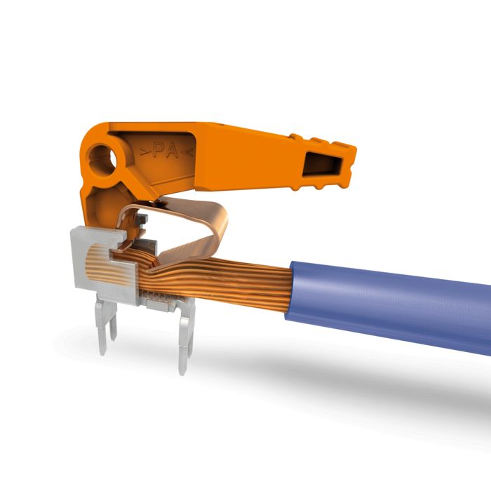 Example figure of a Push-Lock connection