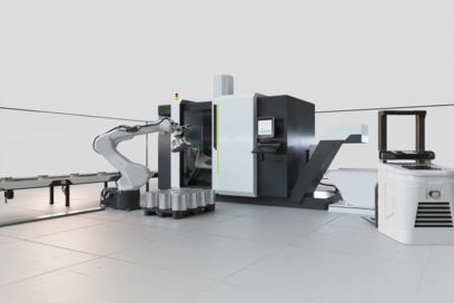 Rappresentazione di una macchina utensile con diversi sottoprocessi 