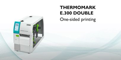 THERMOMARK E.300 DOUBLE - druk jednostronny