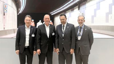 Group photo with Dirk Görlitzer, Frank Stührenberg, Mauricio Kuri, and Marco del Prete