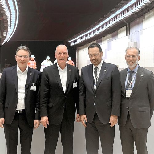 Group photo with Dirk Görlitzer, Frank Stührenberg, Mauricio Kuri, and Marco del Prete