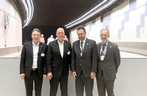 Group photo with Dirk Görlitzer, Frank Stührenberg, Mauricio Kuri, and Marco del Prete