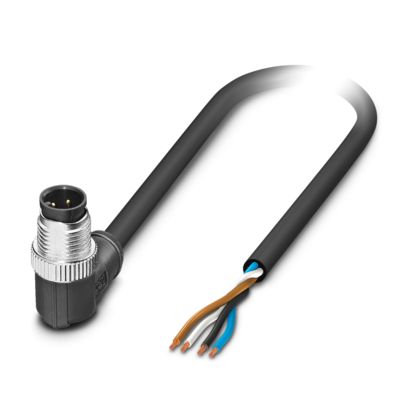SAC-4P-M12MR/10,0-186 BK - Sensor/actuator cable - 1657553