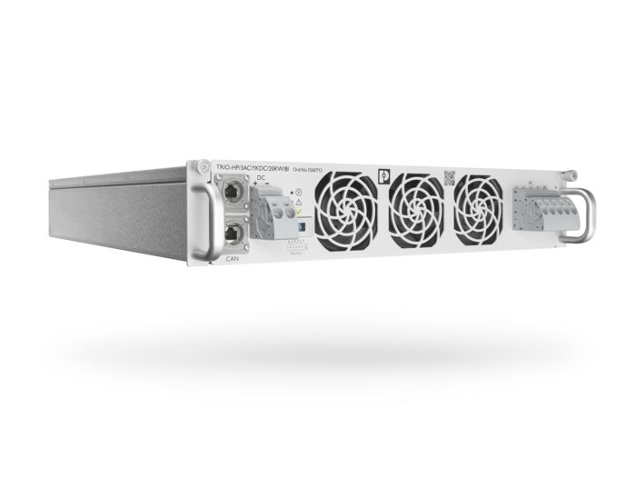 TRIO&nbsp;POWER AC/DC power module with 20&nbsp;kW power for 19" rack mounting