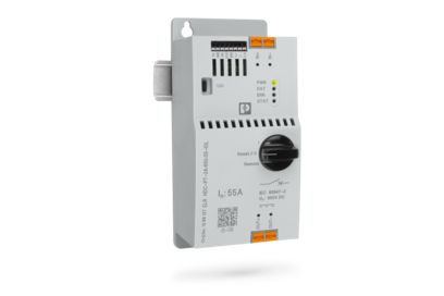 DC-Leistungsschalter CONTACTRON ELR HDC auf der Hutschiene