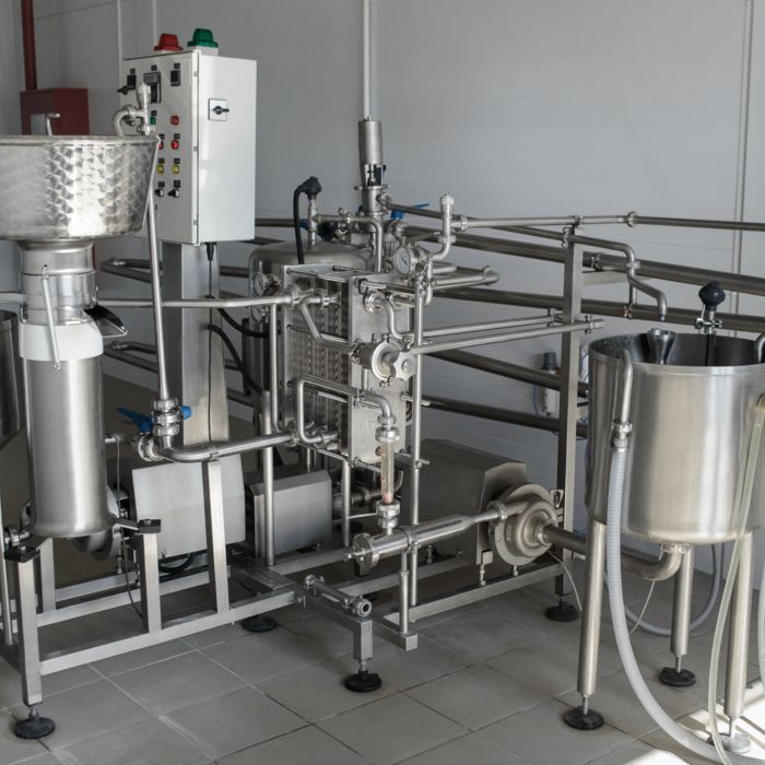 Separación centrífuga y pasteurización