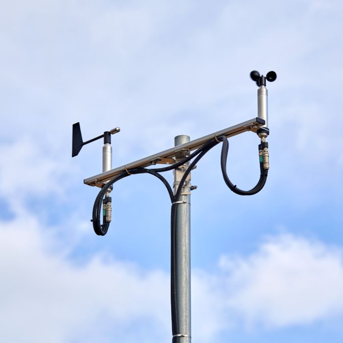 I sensori come parte di una stazione meteorologica