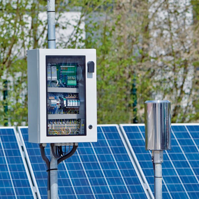 Sensori meteorologici sul modulo fotovoltaico