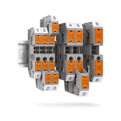 XTV terminal blocks with Push-X technology