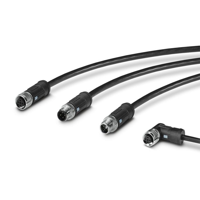M12 cables for use in trains