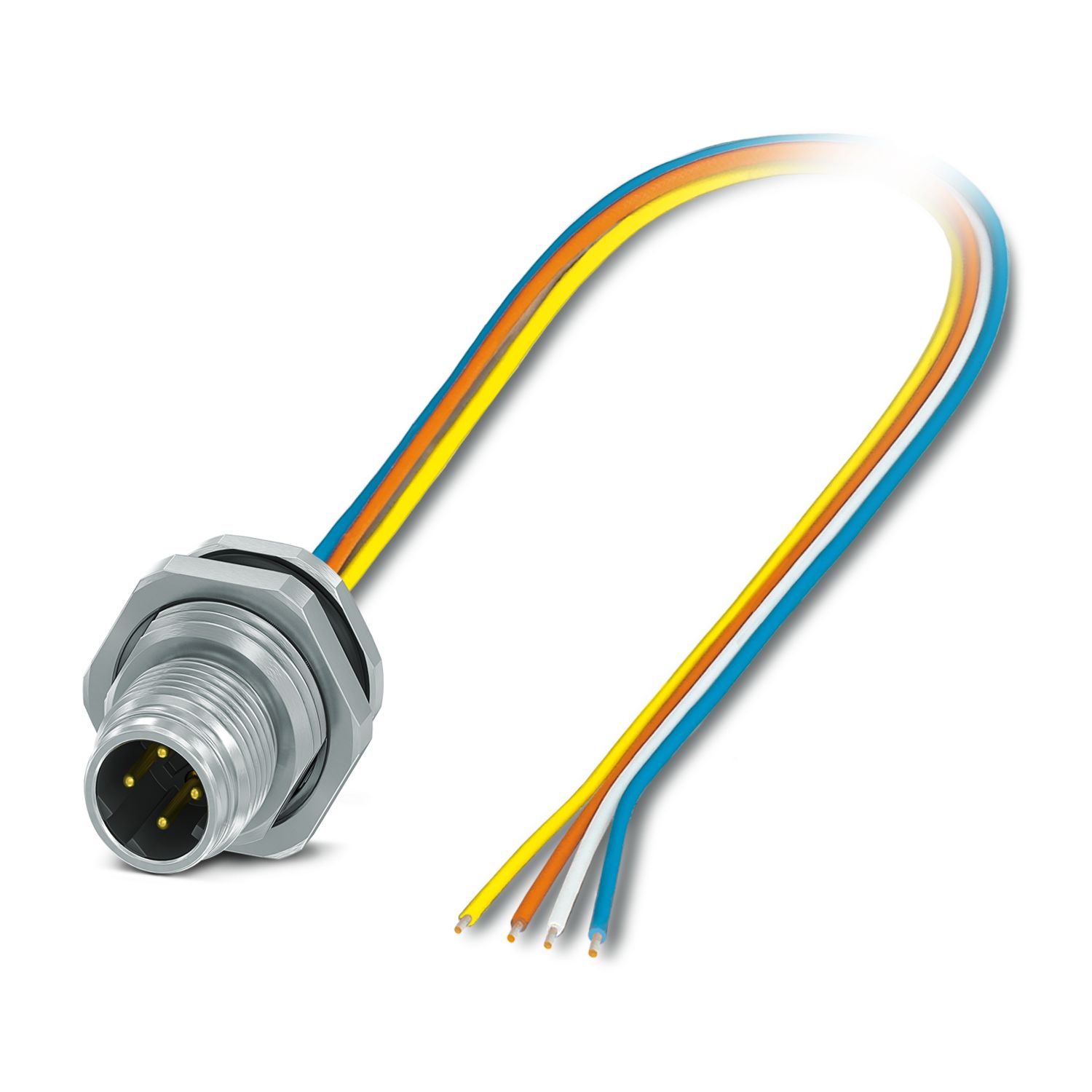 SACC-DSI-MSD-4CON-M16/0,5 PP - Device connector rear