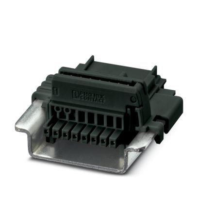 TBUS8-25,0-PPPPPPPP-9005 - Tragschienen-Busverbinder