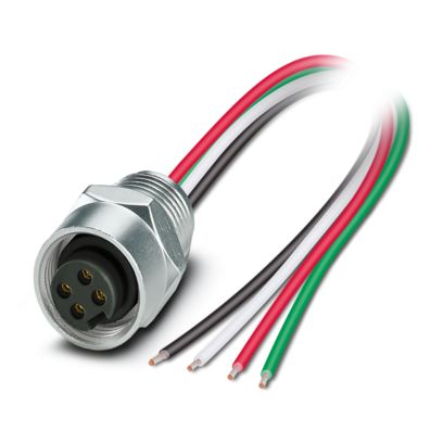 SACC-E-MINF-4CON-NPT12-U50/1,0 - Flush-type connector - 1420958 | Phoenix Contact SACC-E-MINF-4CON-NPT12-U50/1,0 - Flush-type connector - 1420958 | Phoenix Contact