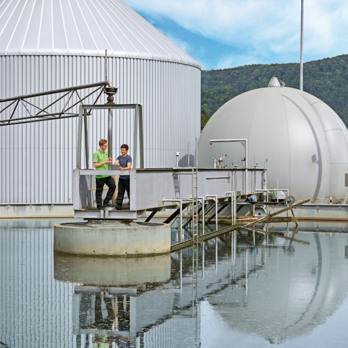 Employees in the water and wastewater industry