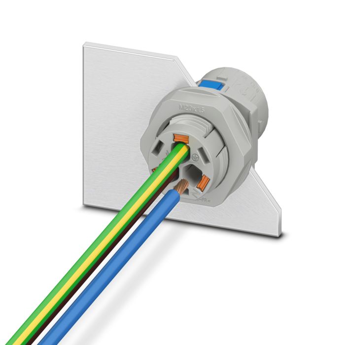 IPD Step2 connector and panel feed-through