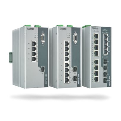 Managed PoE switches