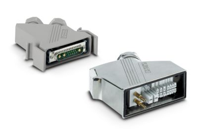 Modular rectangular connectors