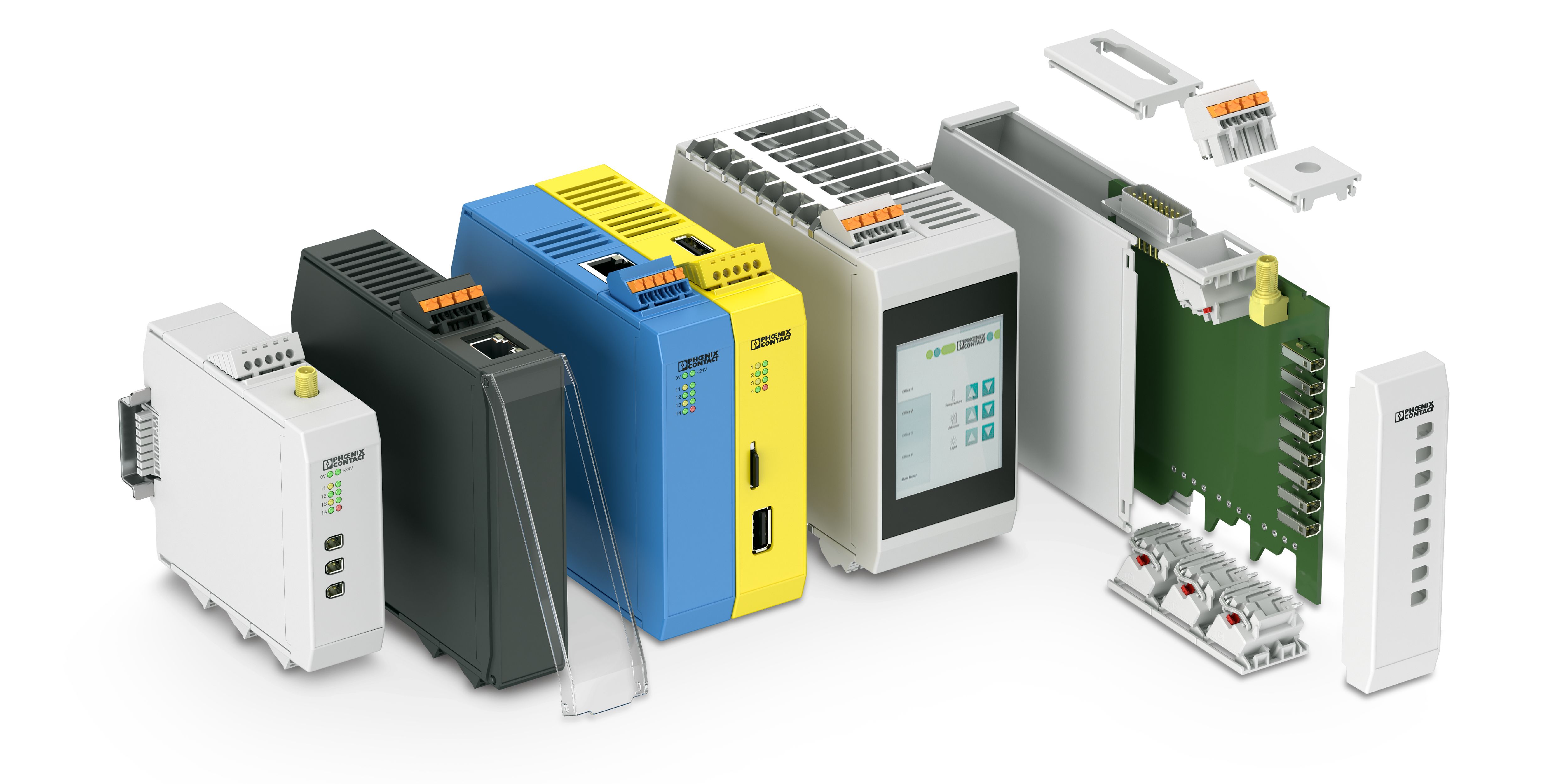 Interactive image map: ICS modular electronics housings for IoT devices in Industry 4.0 applications