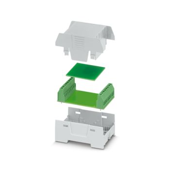 EH housing with individually alignable printed circuit boards