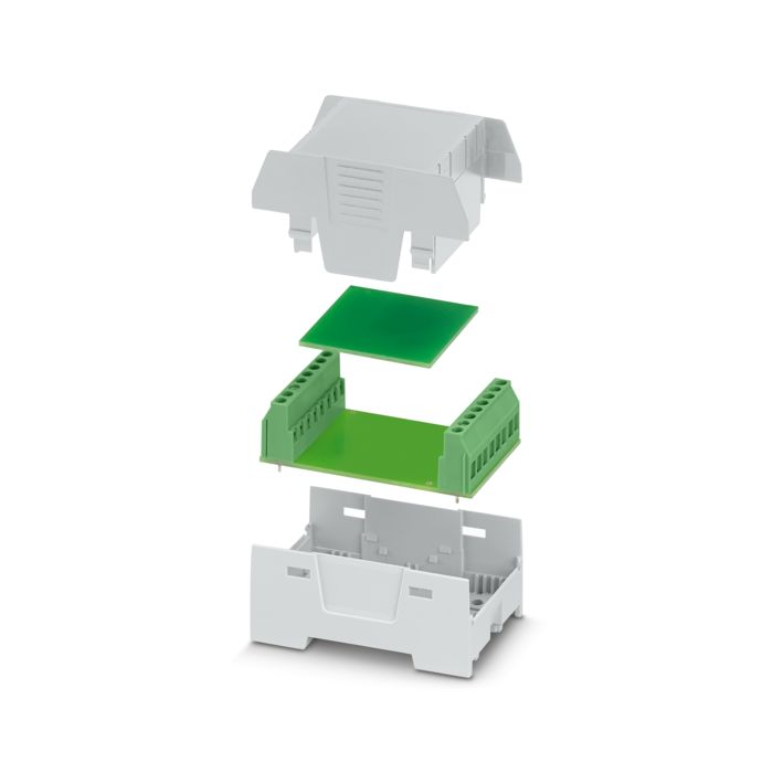EH housing with individually alignable printed circuit boards