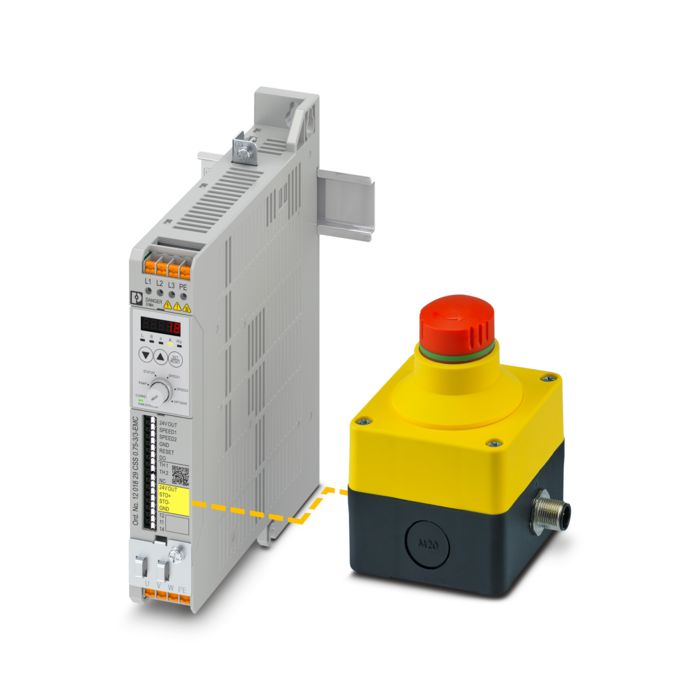Safe shutdown with Safe Torque Off (STO)