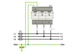 FLT-SEC-P-T1-3C-350/25-FM - Type 1+2 Combined Lightning Current And ...