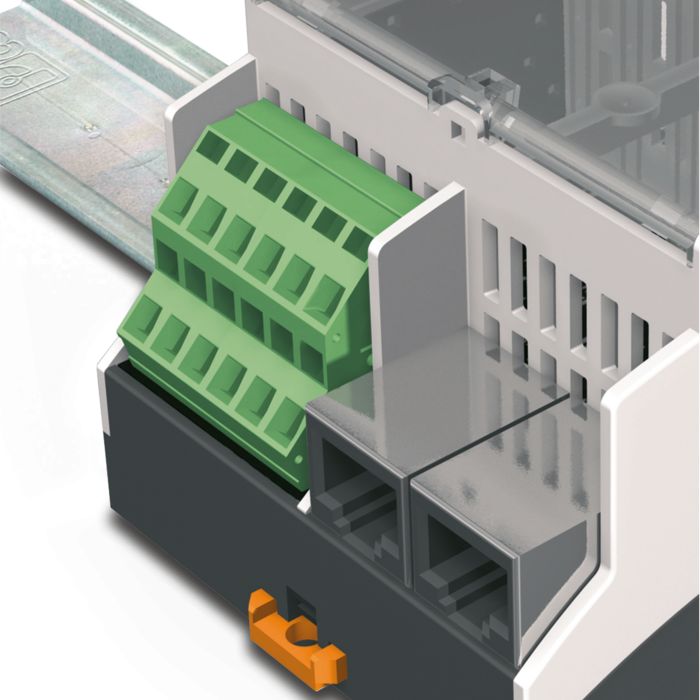 Boîtier avec technologie de raccordement pour C.I.