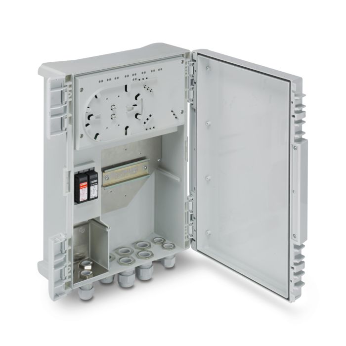 Smart Ethernet Box with open door