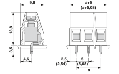 PCB端子-MKDS 1,5/ 2-5,08