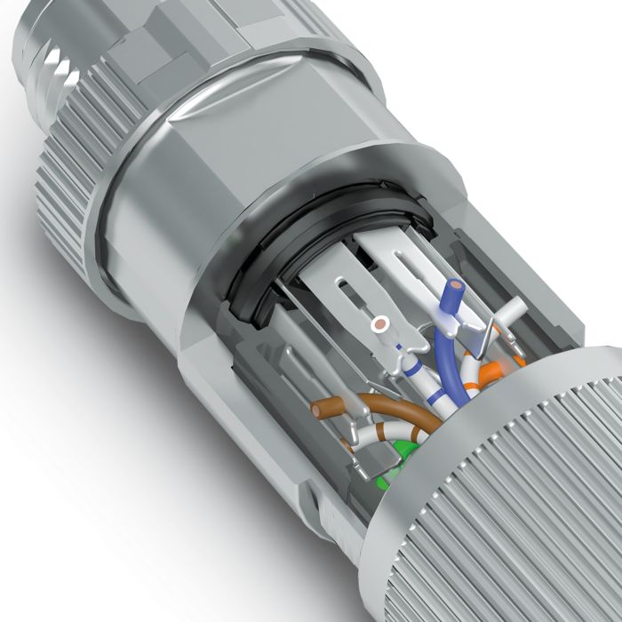 Connecteurs M12 à raccordement autodénudant