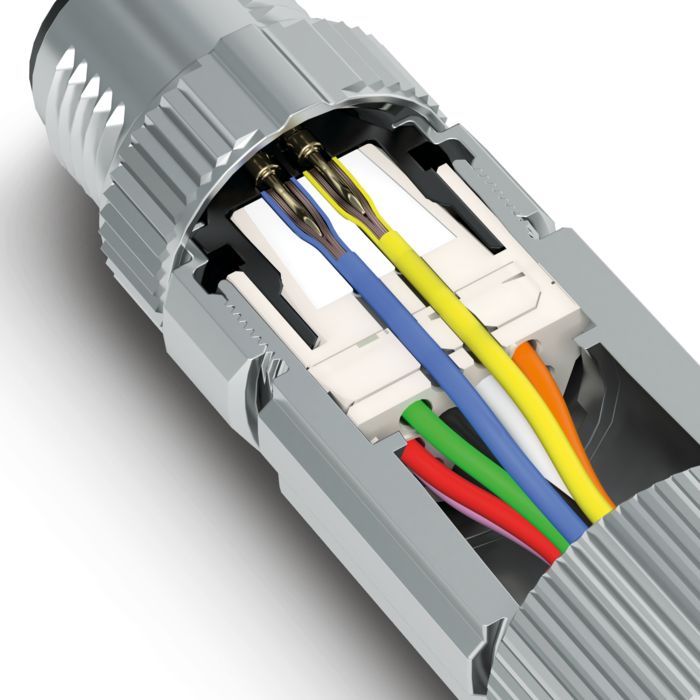 Connettore M12 con connessione Pierce